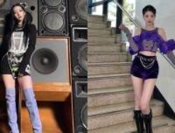 10 Karina aespa vs. Style Fight  Wonyoung IVE, K-Pop Visual Queen!  |  IDN Times