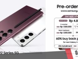 The official price for pre-ordering the Galaxy S22 Series in Indonesia